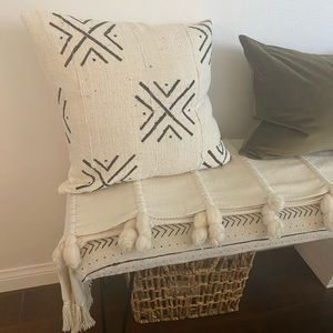 Mudcloth pillow covers